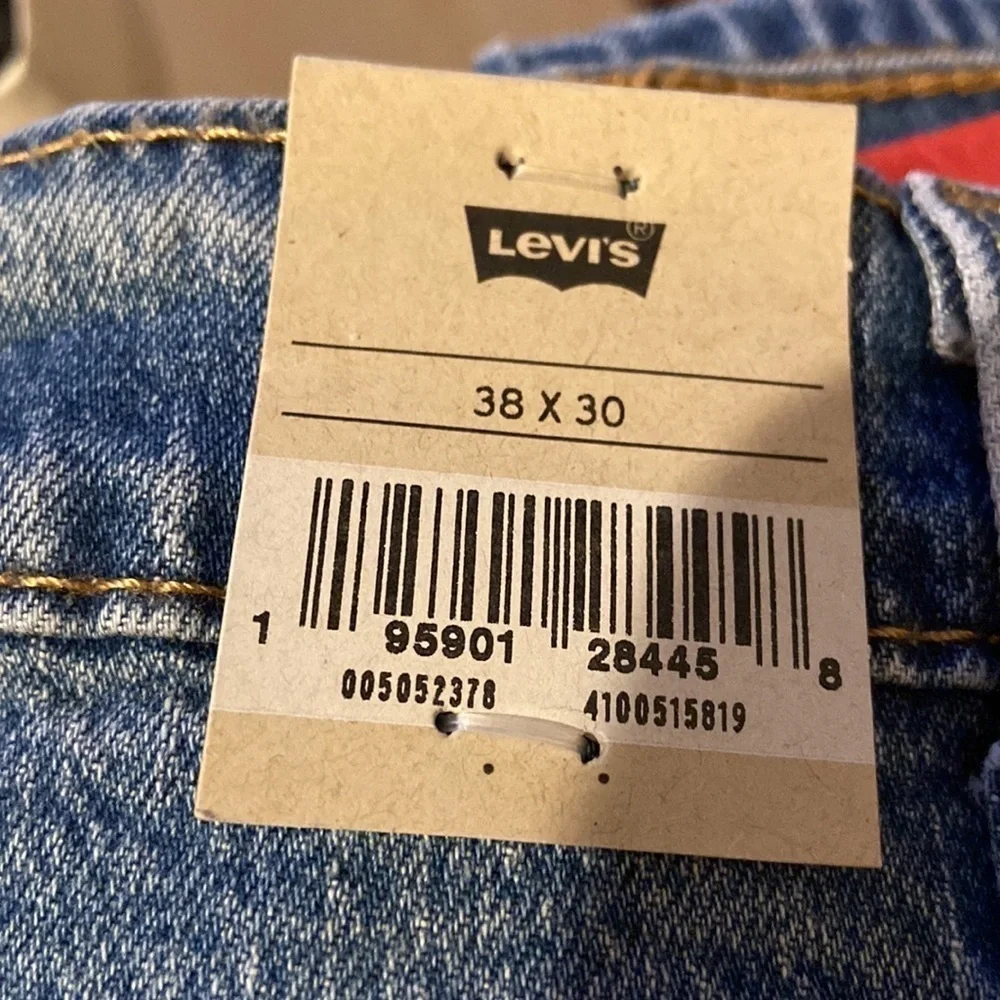 Levi's® Men's 505™M Straight Regular Fit Jeans - Blue Denim 38×30nwt